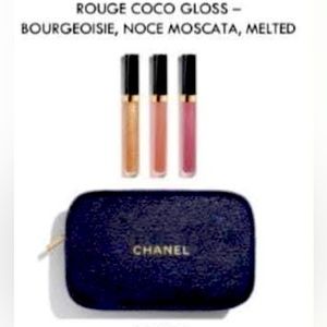 CHANEL, Makeup, Chanel 223 Holiday Set Easy Come Easy Glow Plus Crossbody  Strap